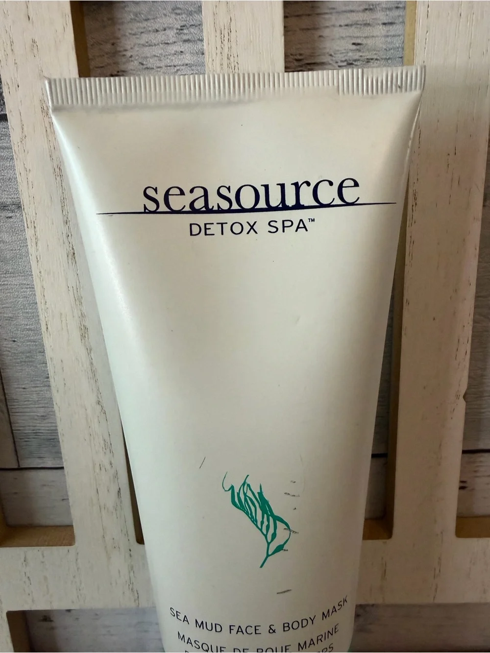 Arbonne Seasource Detox Spa Sea Mud Face & Body Mask 8 fl oz NEW SEALED